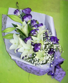 Ankara çiçek gönder firma ürünümüz  Kır çiçeği ve kazablanka buketi