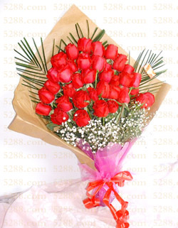 Ankara çiçekçi satışı sitemizden  19 adet kırmızı gül buketi