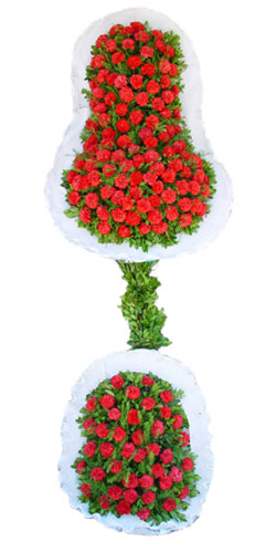 Çift katlı düğün nikah açılış çiçekleri Ostim çiçekçi firması ürünümüz  