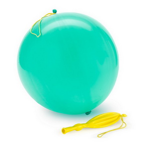 2000 adet ( 20 paket ) desenli değişik renklerde punch balon 